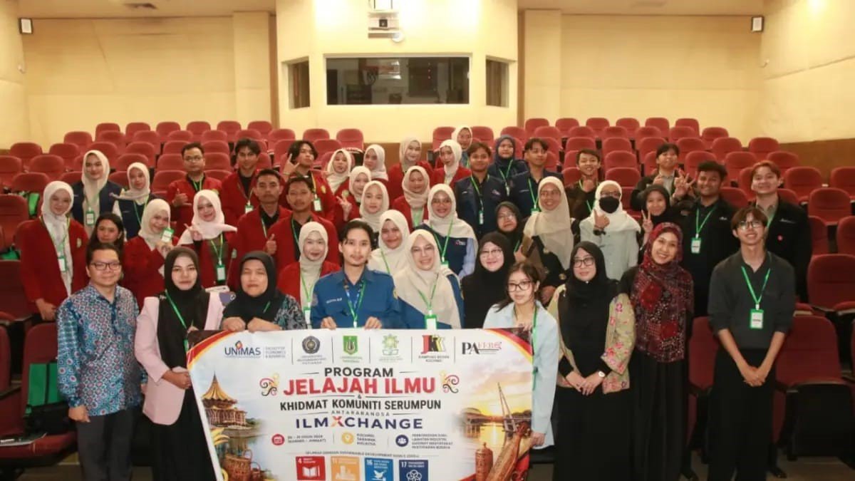 Pertukaran Gagasan Lintas Negara Warnai Sesi Jelajah Ilmu di Fakultas Ekonomi dan Perniagaan Universiti Malaysia Sarawak
